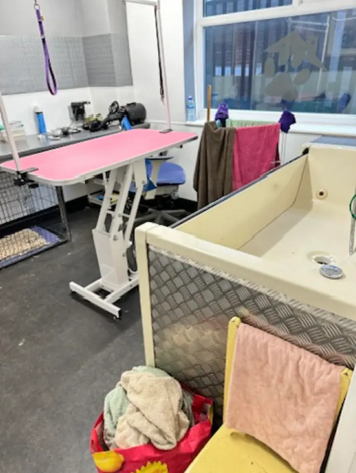 Commercial clean before Omni Professional cleaning